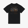 T-shirt Propaganda Label Rust Black