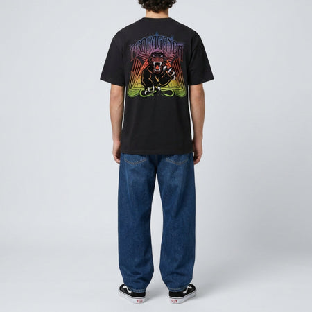 T-shirt Propaganda Triangle Panther LS Black