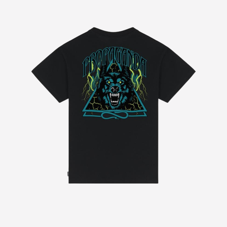 T-shirt Propaganda Triangle Wolf Black