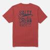 T-shirt Salty Crew Tried and True Red