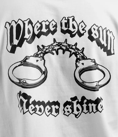 T-shirt Salty Wasted Paris Darbies White