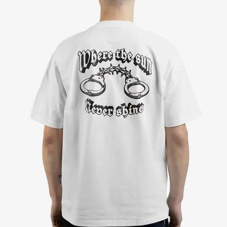 T-shirt Salty Wasted Paris Darbies White