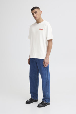 T-shirt Solid Rimmer white