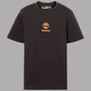 T-shirt Timberland Cotone Autentica con Logo Stampato