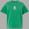 T-shirt Timberland Cotone Autentica con Logo Stampato