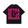 T-shirt Urban Outfitters oversized Tee Nera 100% Cotone Boxy Fit Horda X3 Horda Brand Streetwear