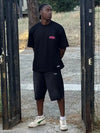 T-shirt Urban Outfitters oversized Tee Nera 100% Cotone Boxy Fit Horda X3 Horda Brand Streetwear