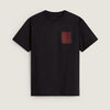 T-shirt Vans Strech Stack Crackle Black