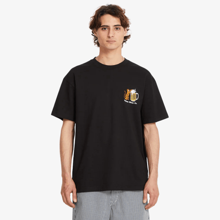 T-shirt Volcom Curious Cat black