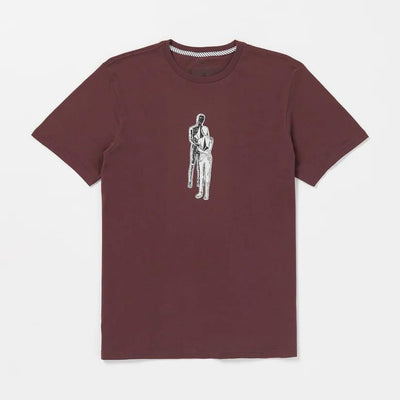 T-shirt Volcom Held merlot