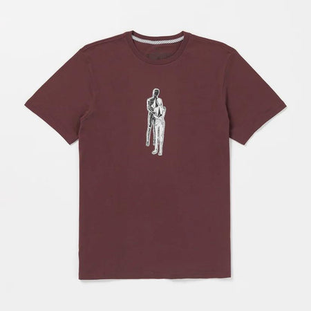 T-shirt Volcom Held merlot