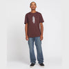 T-shirt Volcom Held merlot