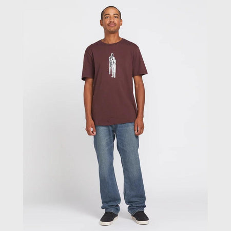 T-shirt Volcom Held merlot