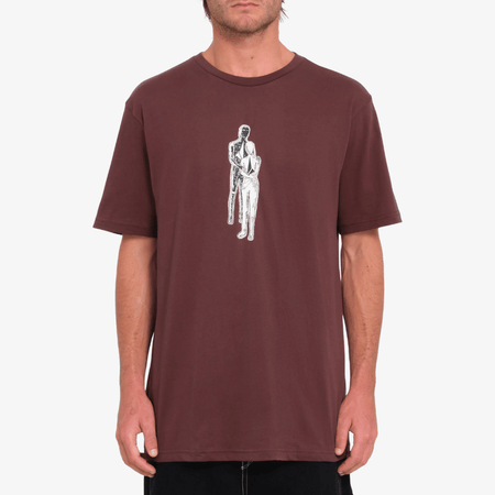 T-shirt Volcom Held merlot