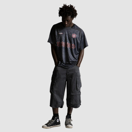 T-shirt Wasted Paris Cheetah Football Jersey black