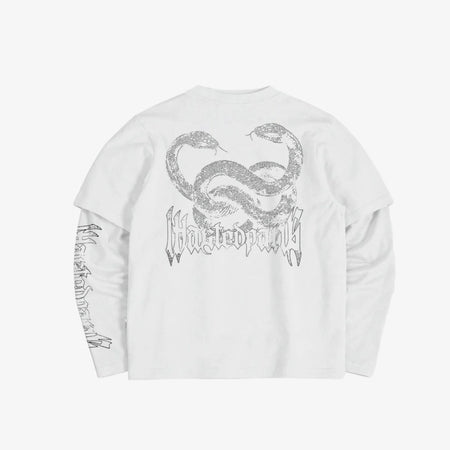 T-shirt Wasted Paris Snakes White