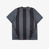 T-shirt Wasted Paris Spray Fottbal Jersey grey