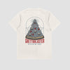 T-shirt unisex Ghettoblaster Pizza off white