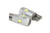 COPPIA 2 LUCI TARGA 6 LED CON LENTE BIANCO 6000K T10 W5W CANBUS NO ERROR PER ALFA 159 BRERA