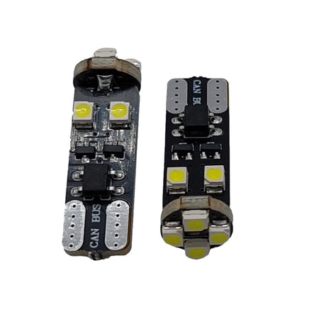 Lampade Led Posizione T10 W5W Per Alfa Romeo 159 Alfa Brera 8Smd Canbus Bianco