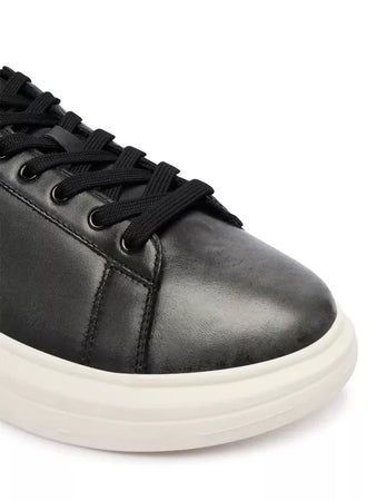 Liujo uomo Sneakers platform in pelle spazzolata