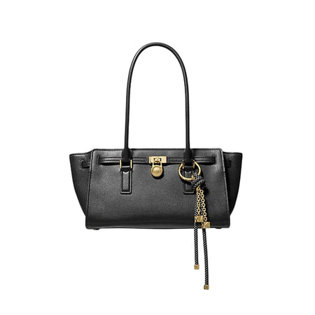 MICHAEL KORS borse a spalla donna michael kors - sm ew shldr tote w charm - nero da donna