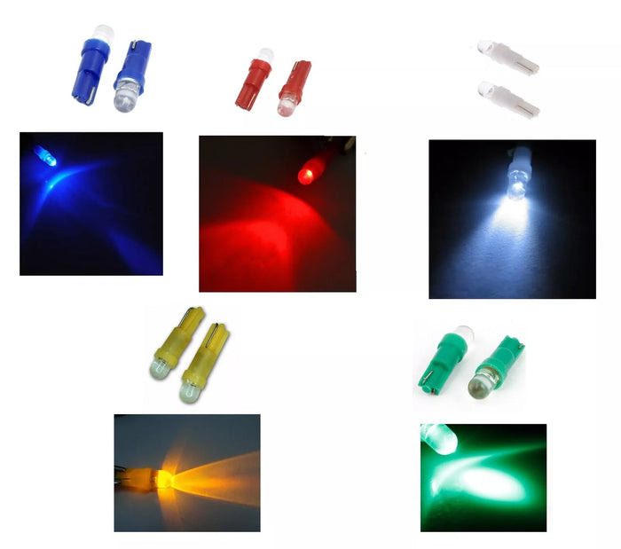 COPPIA 2 LUCI TARGA 6 LED CON LENTE BIANCO 6000K T10 W5W CANBUS NO ERROR PER ALFA 159 BRERA - Foto 2