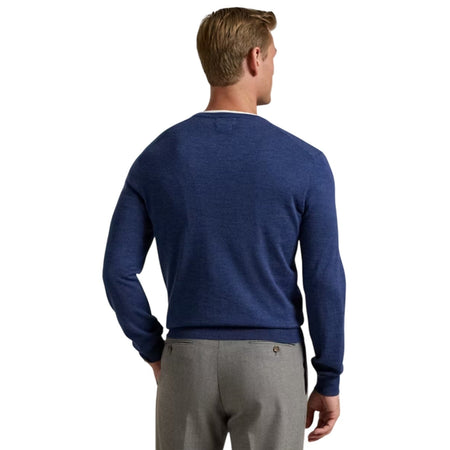 Ralph Lauren maglioni uomo ralph lauren - lssfvnpp long sleeve pullover - azzurro da uomo