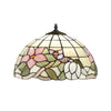 Paralume Tiffany Vetro Decorato Multicolor D. 40 Cm