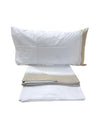 Completo Lenzuola Matrimoniale Alexander Tuscany Home Pizzetto Fiore – 100% Cotone