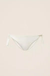 Bikini triangolo con ricamo paillettes e slip annodato | TWINSET