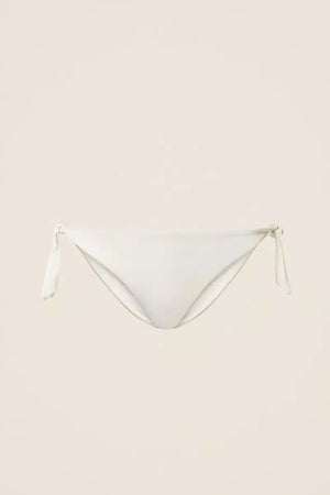 Bikini triangolo con ricamo paillettes e slip annodato | TWINSET