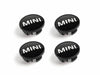 4 Coprimozzo Tappi MINI 54 mm Mini Compatibile Countryman Clubman Borchie Lega
