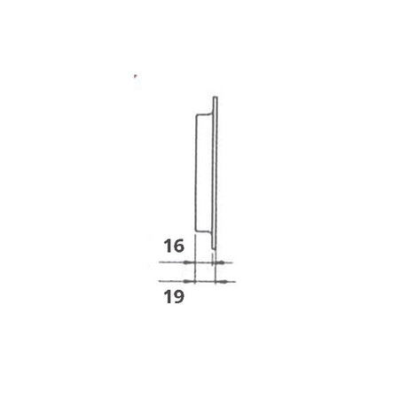 Tappo Inox 316 Ø Mm.185