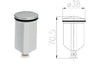 Tappo X Scarico Norton 11/4 Pvc Ec