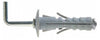 Tasselli Nylon Ca9X40 Gancio Lungo Pz10