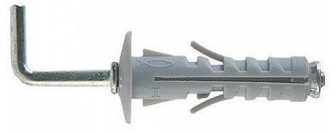 Tasselli Nylon Ca9X40 Gancio Lungo Pz10
