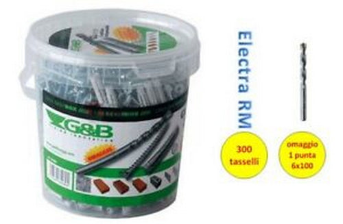 Tasselli Nylon Gl6/35V C/Vite Pz300
