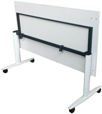 Tavolo ribaltabile in melaminico verniciato per ufficio cm. 140/160x80x73,7h