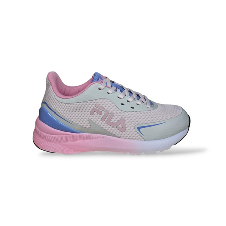 FILA Crusher FFT0047 – Sneakers Bambina Grigio Rosa Azzurro | Taglie 36-39