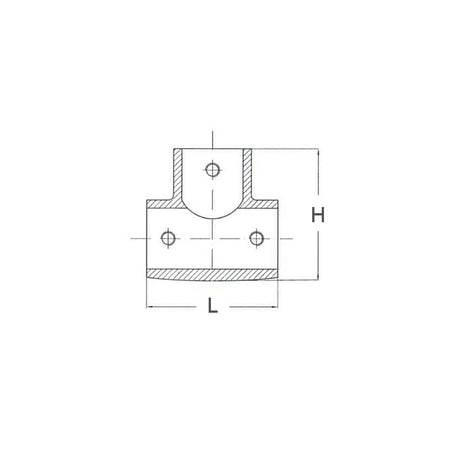 Tee Inox 90° Ø Mm.22