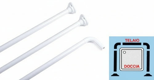 Telaio Barra Per Doccia Cm.79X84X79 3 Lati