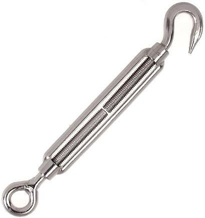 Tenditore Occhio/Gancio T.C-M5-A4 Inox
