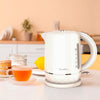 Bollitore elettrico - TERRAILLON  15351 DIAMANT Bianco  1,5 L - 2200 W - Base girevole a 360 - Base rialzata effetto diamante