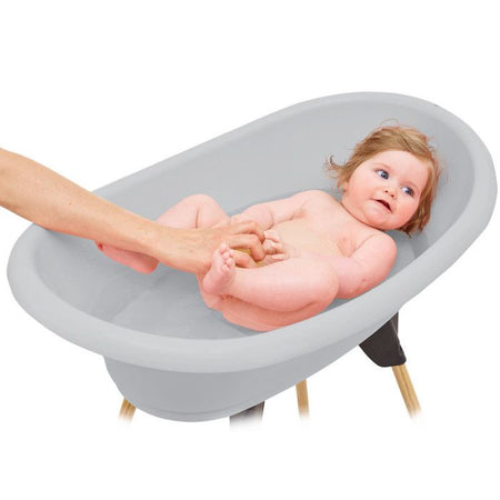 PACCHETTO BAGNO THERMOBABY VASCO 5 IN 1 CHARM GRIGIO