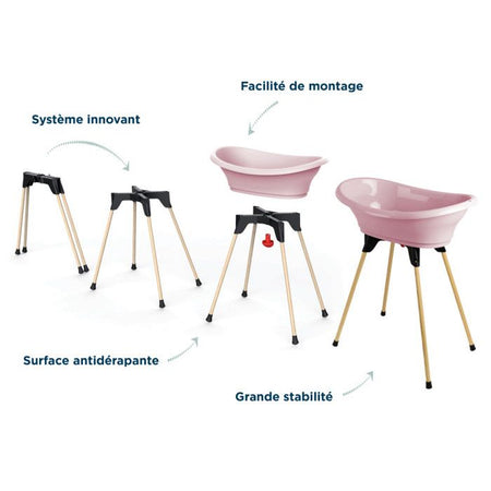 THERMOBABY VASCO THERMOBABY 5 in 1 Polvere rosa - Prodotto nel pacchetto France
