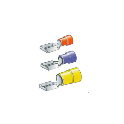 Terminale Femmina Mm 2,8 Rosso 10P