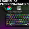 Tastiera da gioco meccanica - THE G-LAB - KEYZ TALLIUM - Rossa