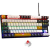 Tastiera da gioco - THE G-LAB - KEYZ-MERCURY-C/FR - Meccanica - TKL - 3 colori Bianco+Nero+ArancioneFR
