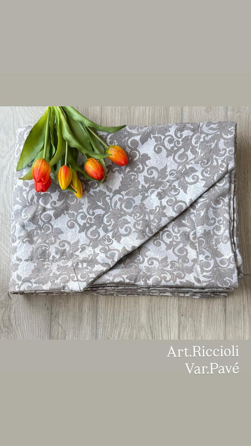 Copriletto Matrimoniale Alexander Tuscany Home Riccioli – Jacquard 260x260 cm